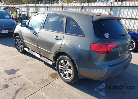 2007 Acura Mdx Technology Package from USA, damaged, VIN 2HNYD28477H529813